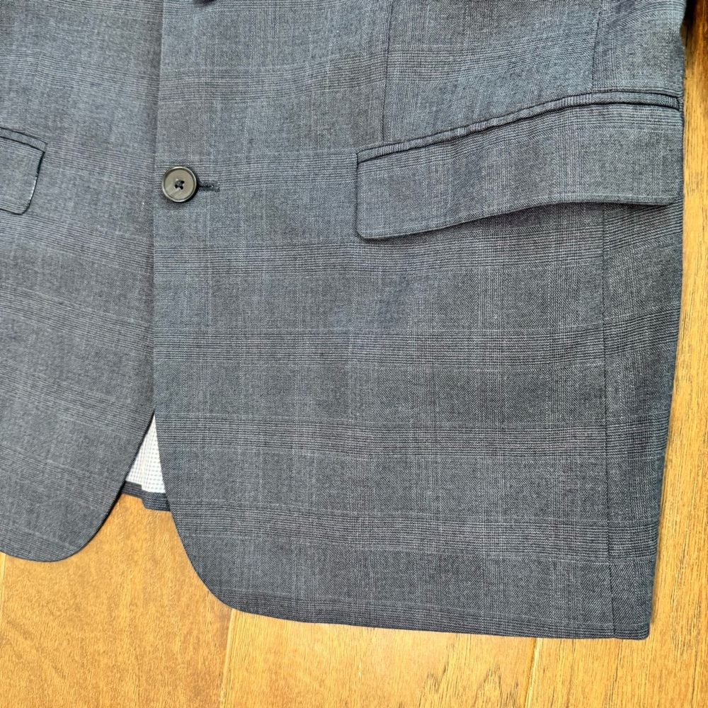 Banana Republic Dark Blue Slim Fit Men's Blazer - Picture 8 of 16